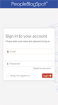 Mobile Screenshot of peopleblogspot.com